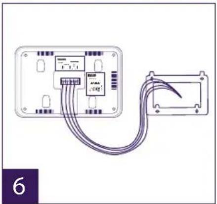 PHILIPS Welcomeeye Connect DES9900VDP - Installing the main or additional monitor - 6