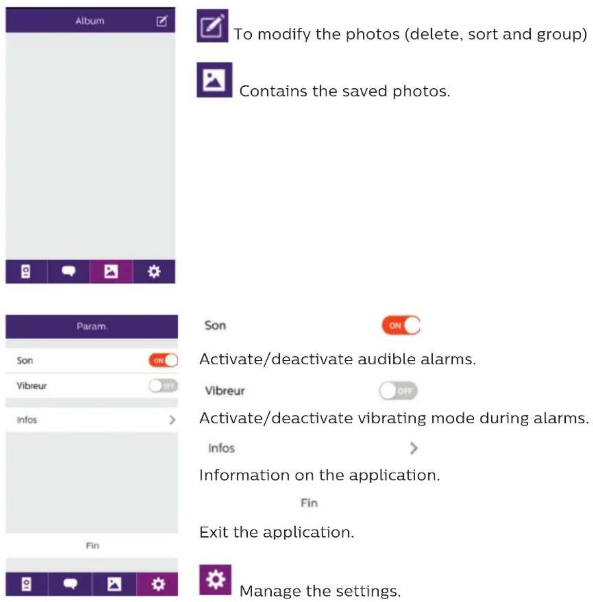 PHILIPS Welcomeeye Connect DES9900VDP - Interface function - 15