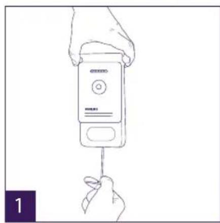 PHILIPS Welcomeeye Connect DES9900VDP - Montaż głównego lub dodatkowego panelu zewnętrznego - 1