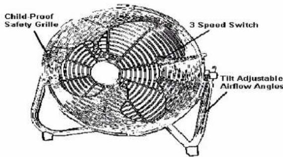 ALPINA SF5013 - CÓMO ARMAR SU VENTILADOR DE PISO - 1