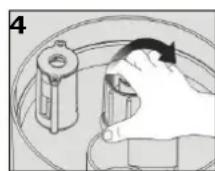 ALPINA SF5062 - Filling the water reservoir - 4