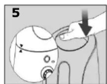 ALPINA SF5062 - Riempire d'acqua il serbatoio - 5