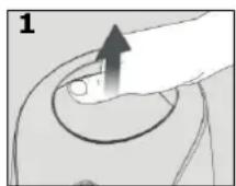 ALPINA SF5062 - Opfyldning af vandbeholderen - 1