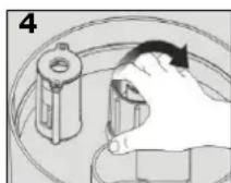 ALPINA SF5062 - Opfyldning af vandbeholderen - 4