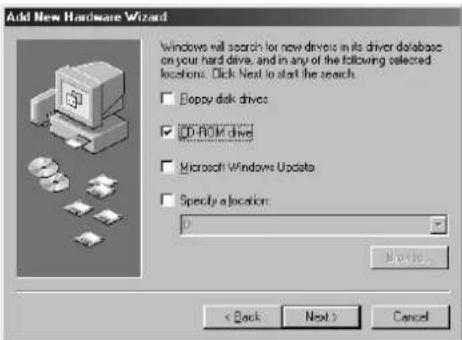 YAMAHA PF500 - - Installing the driver on a Windows 98/Me system - 4