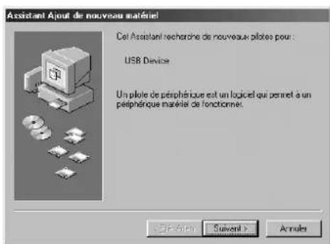 YAMAHA PF500 - Installation du pilote sur un système Windows 98/Me - 1