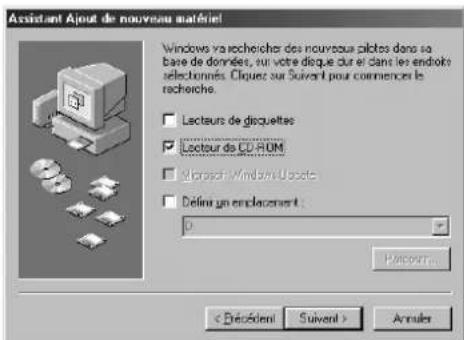 YAMAHA PF500 - Installation du pilote sur un système Windows 98/Me - 4
