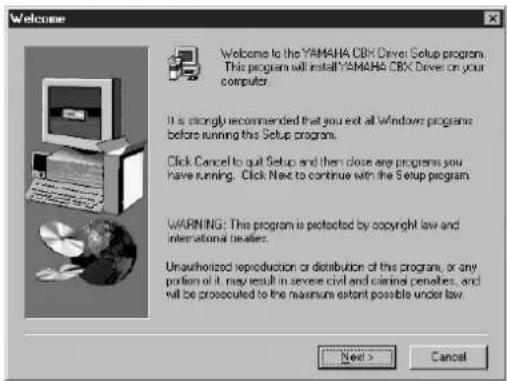 YAMAHA PF500 - Serieller Treiber - 1