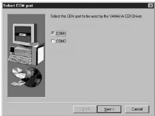 YAMAHA PF500 - Serieller Treiber - 3