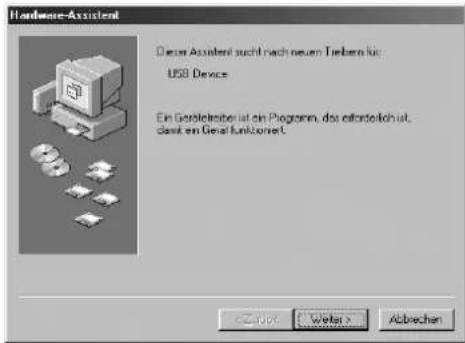 YAMAHA PF500 - - Installation des Treibers unter Windows 98/Me - 1