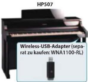 ROLAND HP507 - Was ist die WLAN-Funktion? - 4