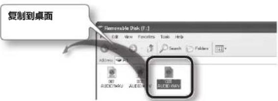ROLAND HP504 - 将要刻录到 CD 的乐曲(WAV 文件)复制到计算机的桌面或其他方便找到的位置。 - 1