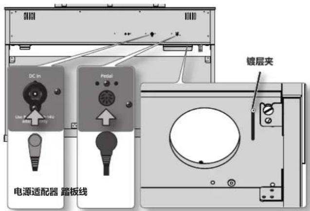 ROLAND HP504 - 将钢琴安装到支架上 - 2