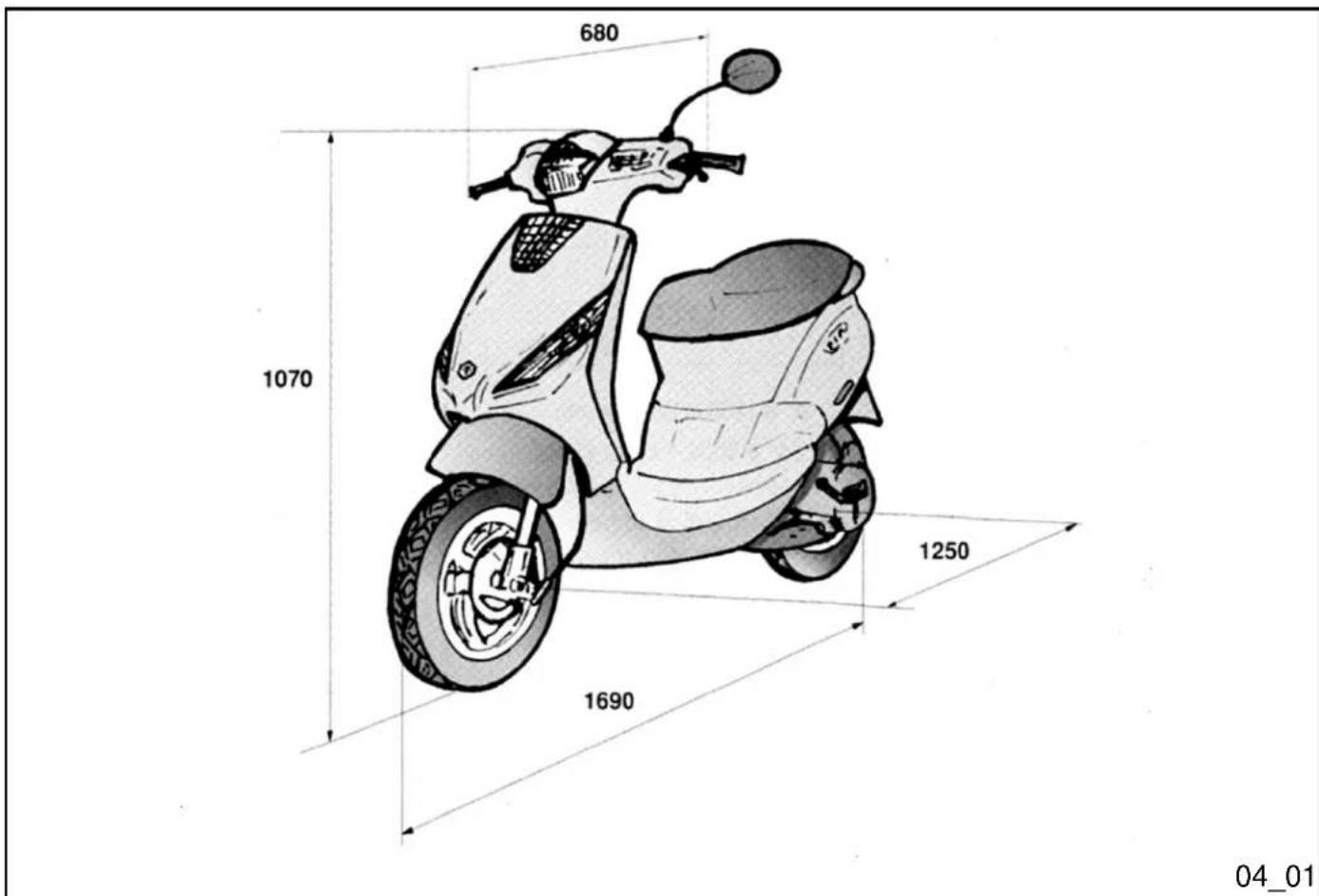 PIAGGIO ZIP 50 2T - Zipd50d2T - 3