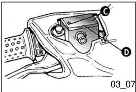 PIAGGIO ZIP 50 2T - bremseoliestandend(03_06, 03_07) - 1