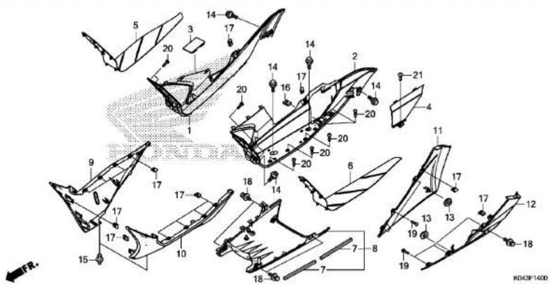 Honda NSS300 (2013) - F10 - 23