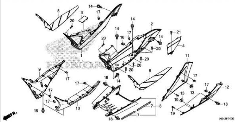 Honda NSS300 (2013) - F10 - 22