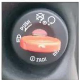 Govecs GO! S2.4 - Activeren van het stuurslot - 1