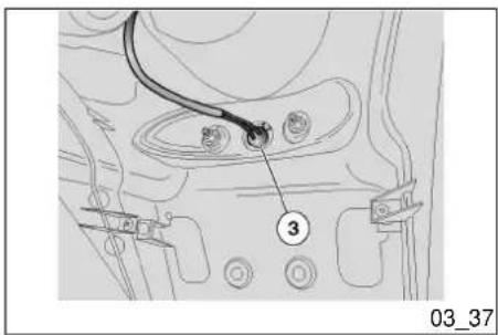 APRILIA Scarabeo 250 i.e. (2010) - Number plate light (03\_36, 03\_37) - 1