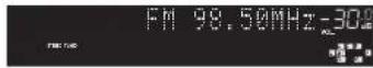 YAMAHA RXA2070 - 3Utilice las siguientes teclas para establisher una Frequencia. - 1