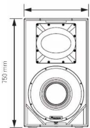 PIONEER HDJX10 - Rodas do modelo de subwoofer - 1