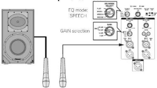 PIONEER HDJX10 - System with Only a Microphone Connected - 1