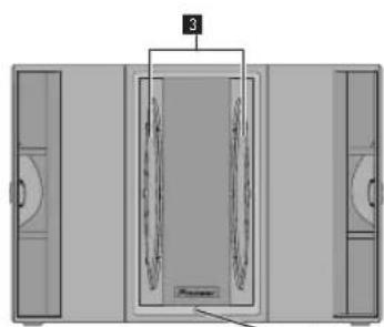 PIONEER HDJX10 - Voyant FRONT LED - 3