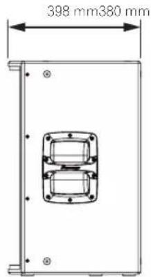 PIONEER HDJX10 - Componenti del pannello posteriore (modelli a gamma completa) - 6