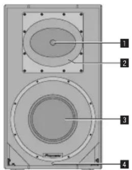 PIONEER HDJX10 - FRONT LED-indicator - 1