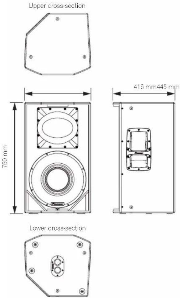 PIONEER HDJX10 - Dimensions - 2