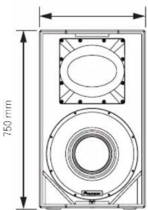 PIONEER HDJX10 - Componenti del pannello posteriore (modelli a gamma completa) - 4