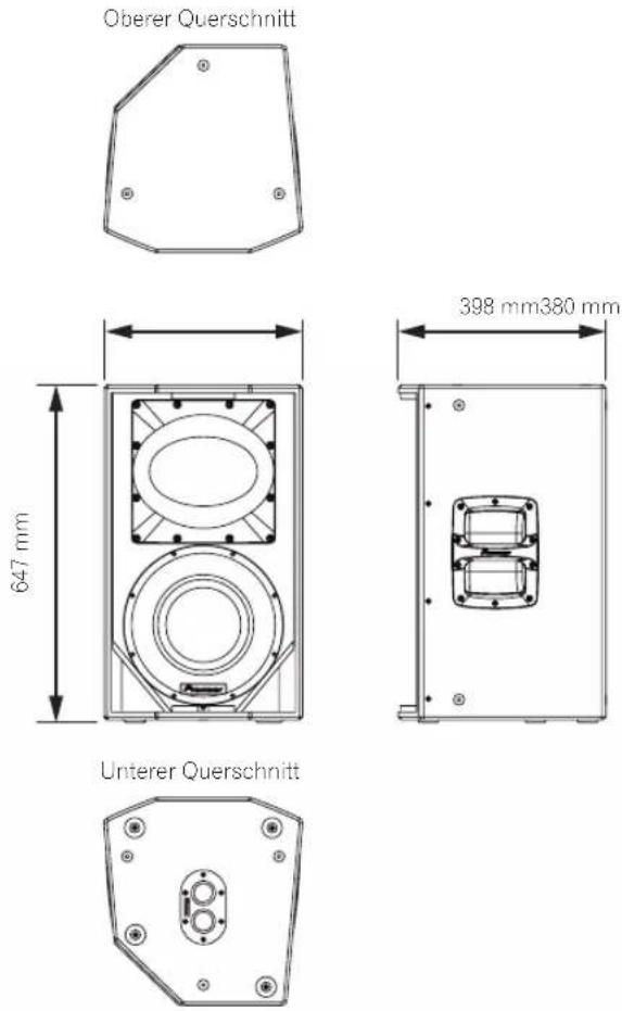 PIONEER HDJX10 - Abmessungen - 3