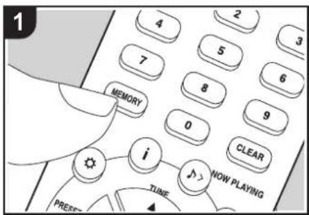 ONKYO CS375D - > Vor dem Start > Teilenamen > Installation > Wiedergabe - 2