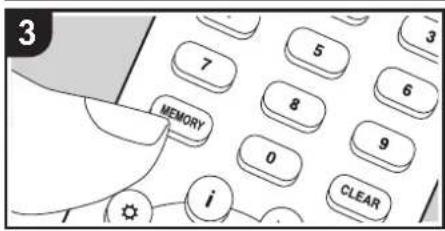 ONKYO CS375D - > Vor dem Start > Teilenamen > Installation > Wiedergabe - 4