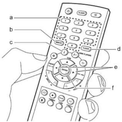 ONKYO CS375D - To delete a registered station - 1