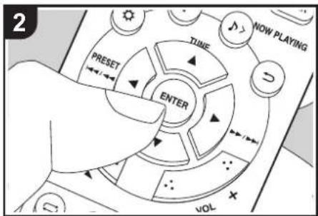 ONKYO CS375D - > Innan du börjar > Delarnas namn > Installera > Uppspelning - 2