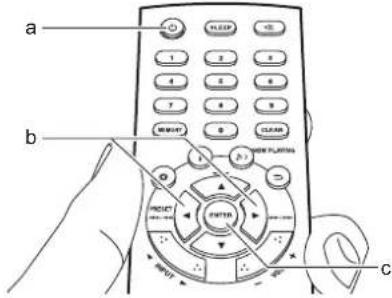 ONKYO CS375D - Setting the alarm to start play - 1