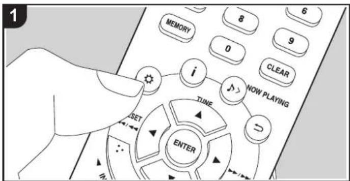 ONKYO CS375D - Avancerade inställningar - 1