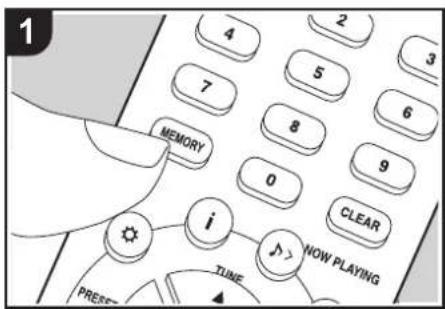 ONKYO CS375D - > Vor dem Start > Teilenamen > Installation > Wiedergabe - 2