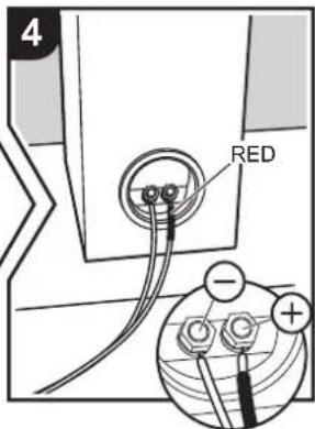 ONKYO CS375D - Connect the Speakers - 4