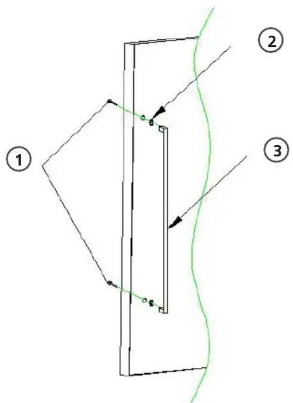 Sonnenkönig Cava 204 - Installation de la poignée: - 1