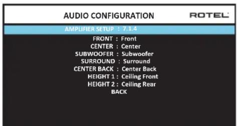 ROTEL RAP1580 - Configurazione Audo - 1