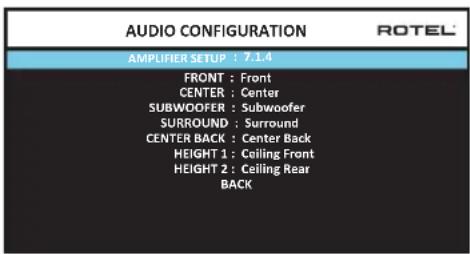 ROTEL RAP1580 - Ajuste Auido - 1