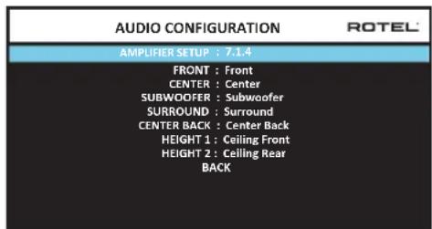 ROTEL RAP1580 - Hacrpoika aydno-AUDIO SETUP - 1