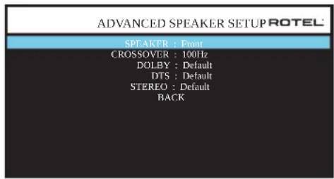 ROTEL RAP1580 - Comprender la Configuracion de las Cajas Acusticas - 2