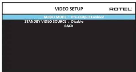 ROTEL RAP1580 - VIDEO SETUP - 1