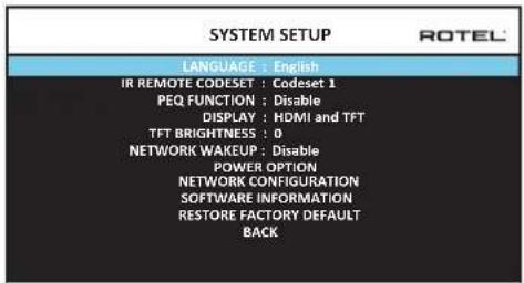 ROTEL RAP1580 - Ajuste Distancia/Retraso Cajas - 2