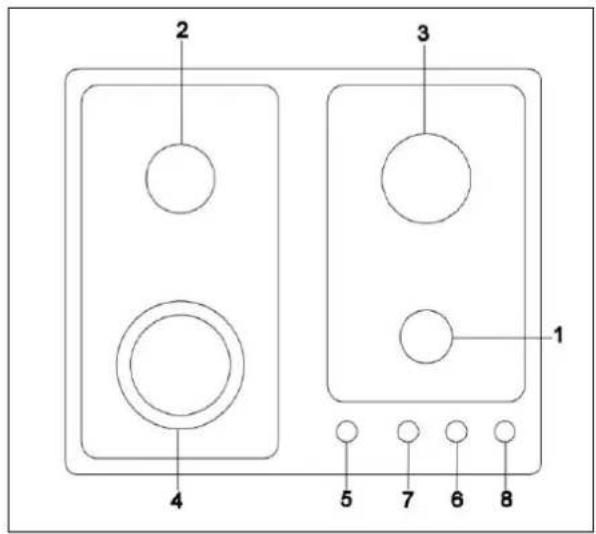 BERTAZZONI P9101PROX P61V - INSTALLATIE VAN HET APPARAAT - 8