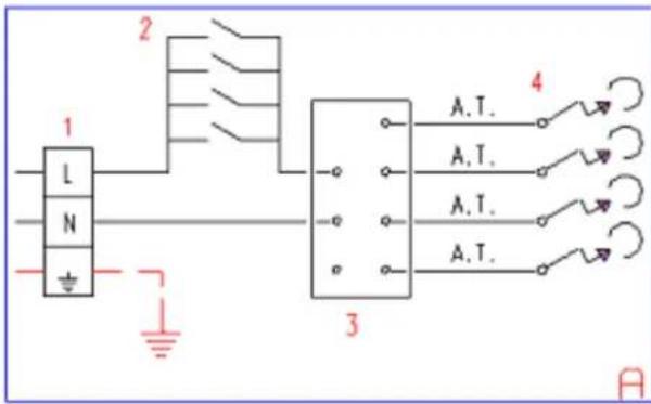BERTAZZONI P9101PROX P61V - INSTALLATIE VAN HET APPARAAT - 13