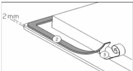 BERTAZZONI P905INE - INSTRUCTIONS D'INSTALLATION - 1